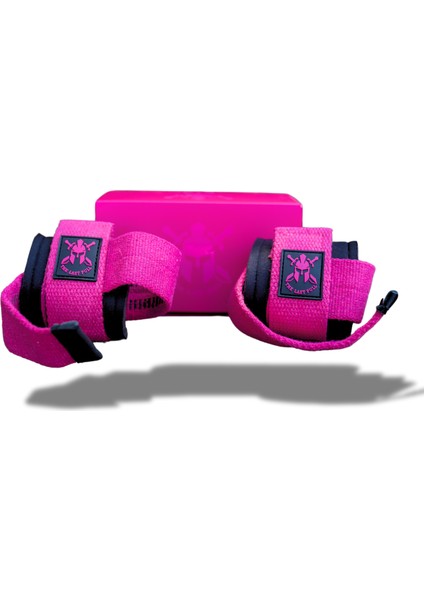 Ağırlık Kaldırma Kayışı (Lifting Straps) Çift –pembe
