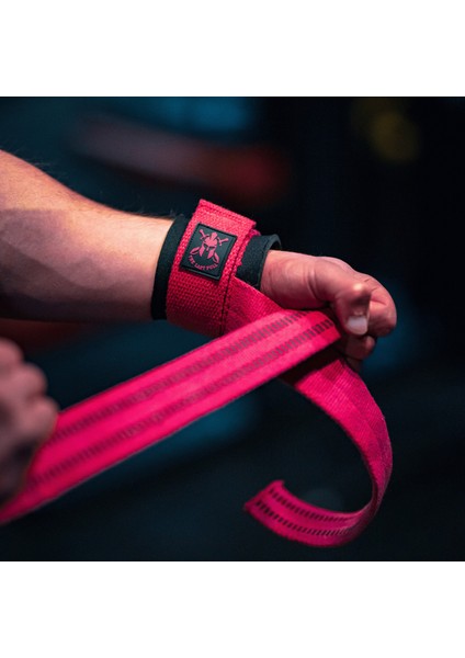 Ağırlık Kaldırma Kayışı (Lifting Straps) Çift –pembe