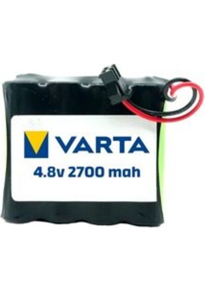 4.8V 2700MAH Siyah Soketli Ni-Mh Oyuncak Araba Pili