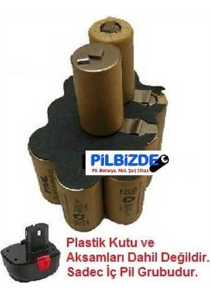 2610393024 14.4V Matkap Için 2000MAH Pil Değişim Grubu