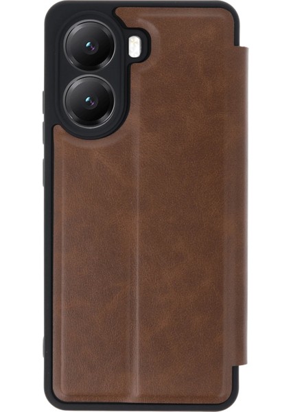 Xiaomi Poco X7 Pro Kılıf Flip Cover - Taba Bstmy