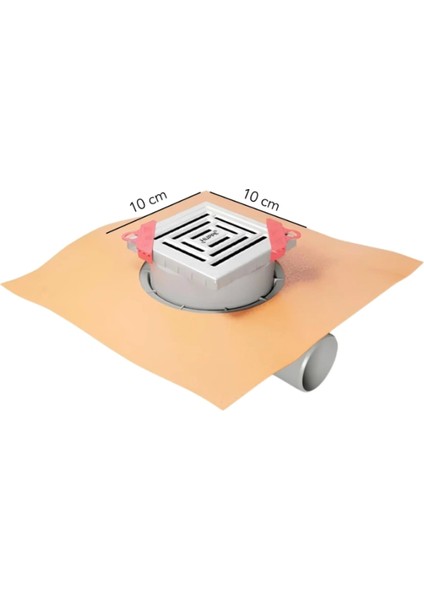Master x Yalıtımlı Noktasal Su Gideri 10X10MAT Yndn fiyatları