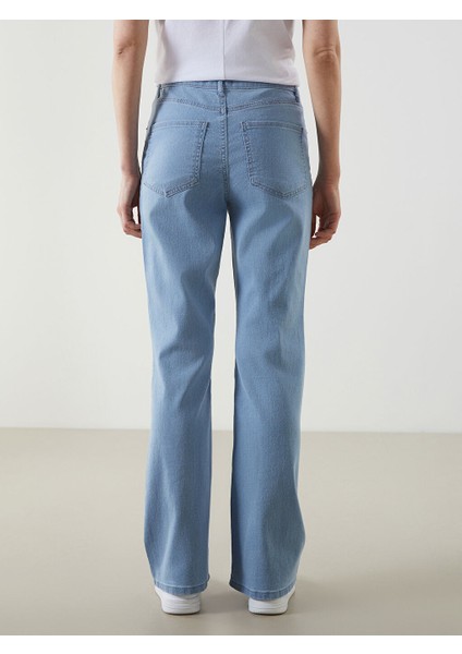 Yeni Sezon Slim Fit Kadin Jean Pantolon - S5NM31Z8 fırsatları
