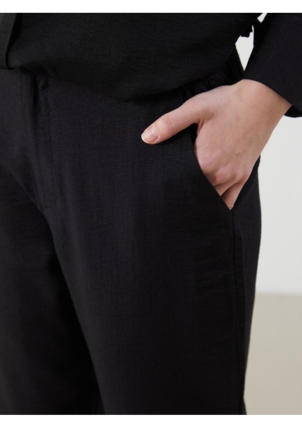 Yeni Sezon Beli Lastikli Kadin Pantolon - S5MU53Z8 modelleri
