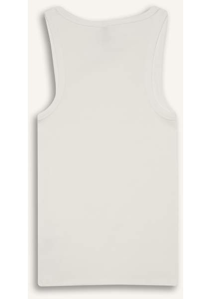 Yeni Sezon Slim Fit Dar Kesim Basic Düz Yuvarlak Yaka Fitilli Kaşkorse Atlet modelleri