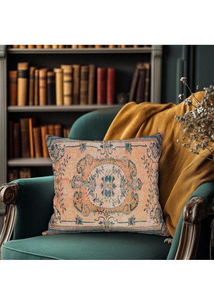 Geleneksel Desenli Kırlent – Kilim Motifli