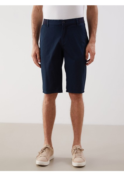 Yeni Sezon Standart Kalip Gabardin Erkek Sort - S51097Z8