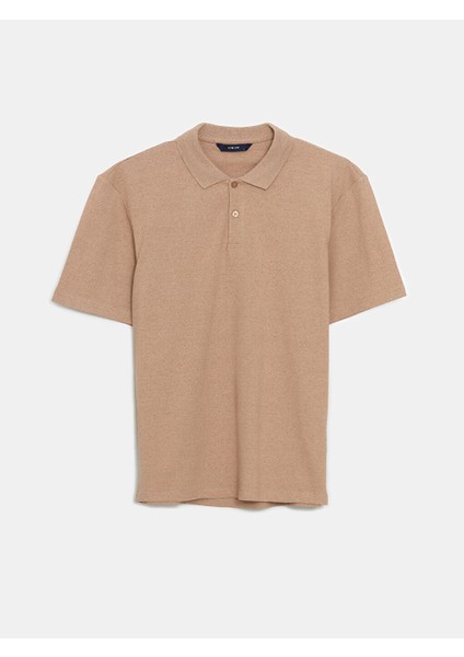 Yeni Sezon Polo Yaka Kisa Kollu Erkek Tisort - S5KD01Z8 indirimleri