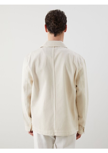 Yeni Sezon Rahat Kalip Erkek Jean Ceket - S5OB25Z8