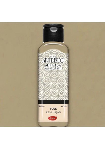 Akrilik Boya 140ML Kese Kağıdı 3005