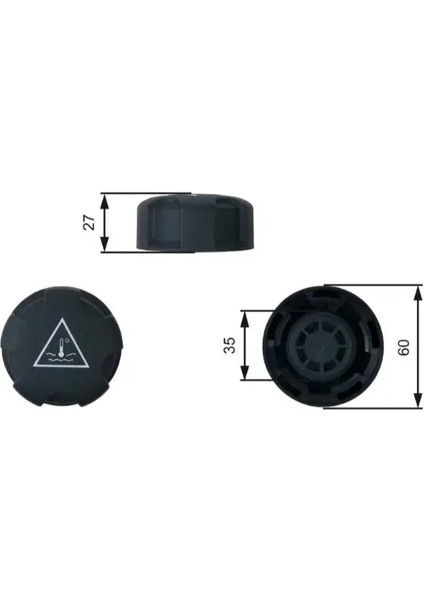 Radyator Kapagı Bmw F20 X7 G07 N12 N14 N16 N18 N55 N63 B37 B38 B48 B48 1.2 Bar