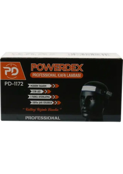 PD-1172 Kafa Lambası Cob LED fiyatları