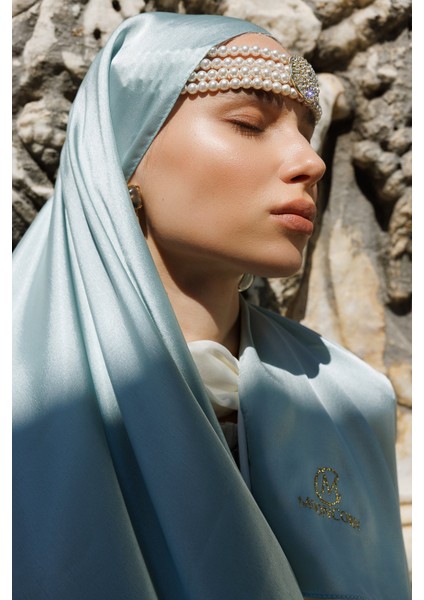 Mint Yeşili Diamond Aura Şal