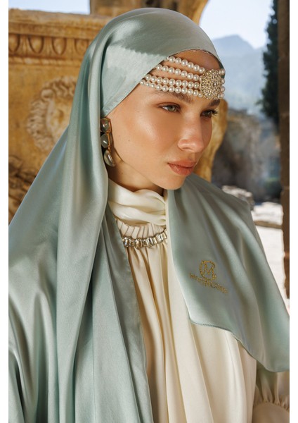 Mint Yeşili Diamond Aura Şal fiyatları