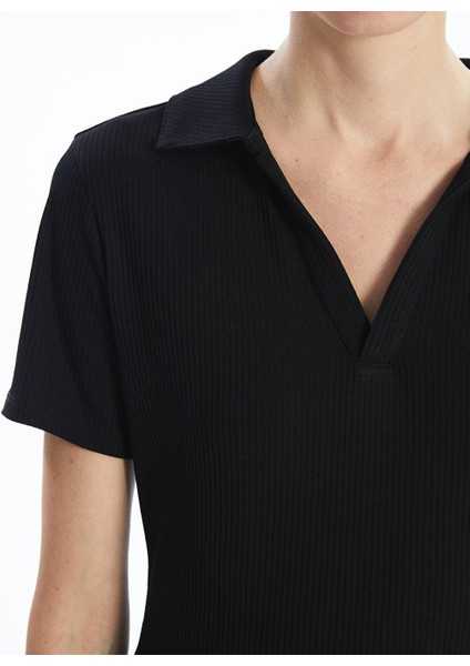 Yeni Sezon Polo Yaka Kadin Tisort - S5AH10Z8 fırsatları