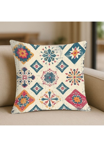 Geleneksel Türk Motifli Yastık Kılıfı fiyatları