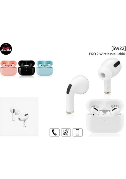 SW22 Pro2 Aırpods Bluetooth Kulaklık