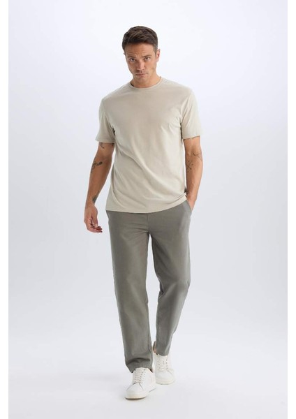 Yeni Sezon %100 Pamuk Regular Fit Normal Kesim Yazlık Jogger Pantolon modelleri