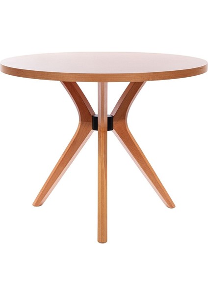 Haven Pergel Iskandinav Doğal Ahşap Mutfak Masası 110X110 indirimleri