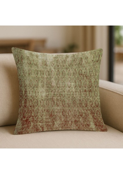 Otantik Desenli Kilim Baskı Kırlent Kılıfı Yastık fiyatları