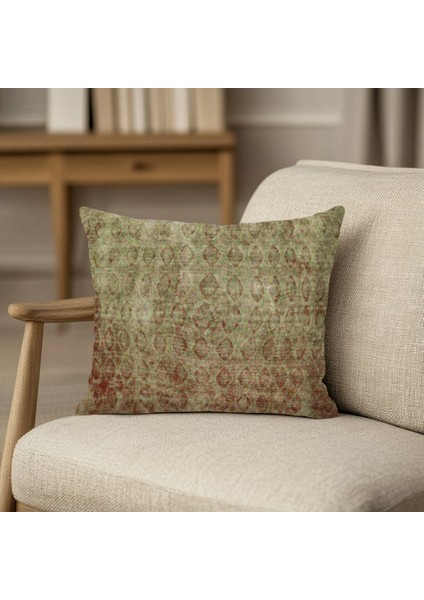 Otantik Desenli Kilim Baskı Kırlent Kılıfı Yastık modelleri