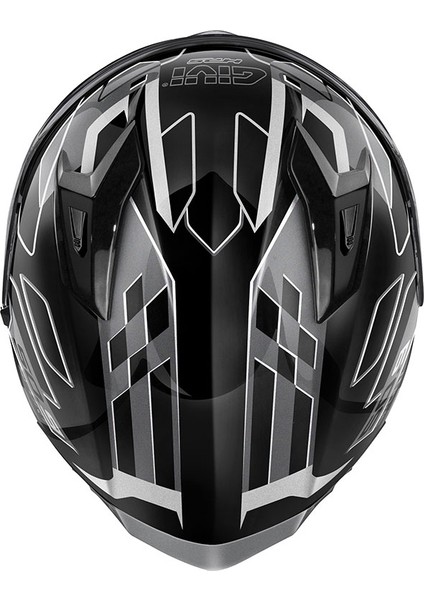 Gıvı 50.9 Assault Siyah-Tıtanıum-Gri Kask