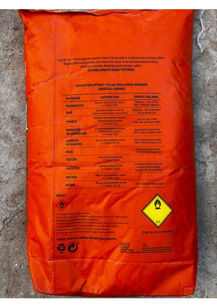 Potasyum Nıtrat 25KG