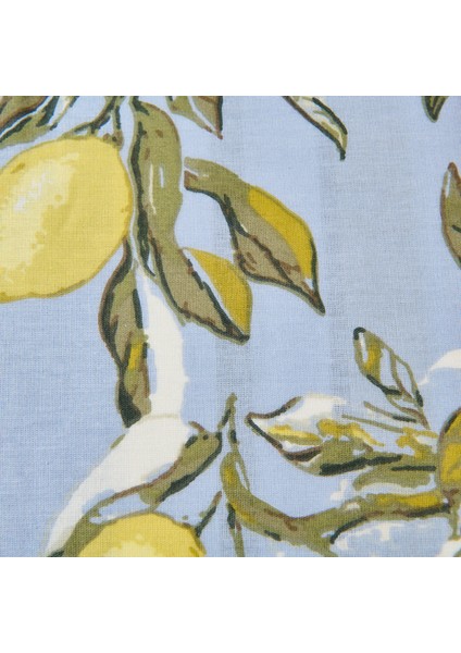 Soft Fresco Tek Kişilik Nevresim Takımı - Mavi