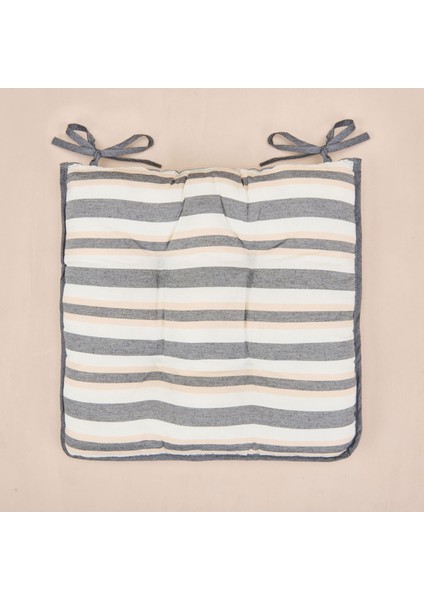 Soft Sogno Sandalye Minderi - Ekru / Renkli - 43X43 cm