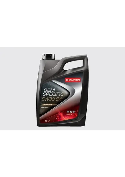 Motor Yagı Benzın-Dızel Dpf Partıkul Oem Specıfıc 5W30 C4 4lt