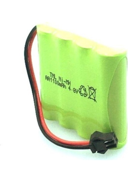 4.8V 1100MAH Siyah Soketli Oyuncak Araba Pili fırsatları