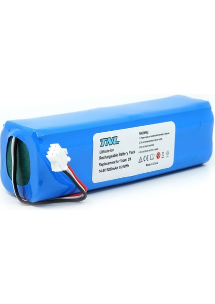 Viomi S9 Uyumlu Robot Süpürge Batarya 14.8V 5200 Mah Li-Ion Pil