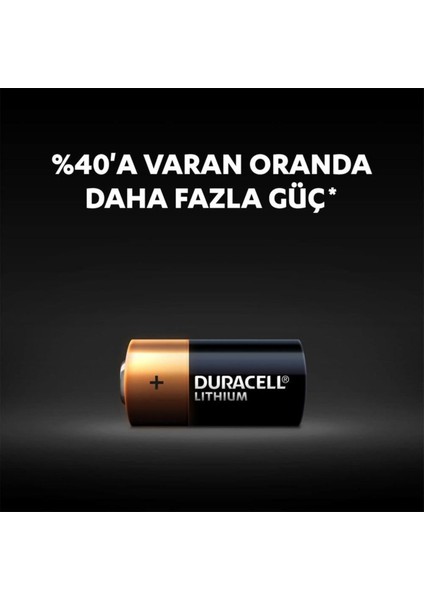 Cr 123 Yüksek Güçlü Lityum Pil (10LU Set) 3V (CR123 / CR123A / CR17345)