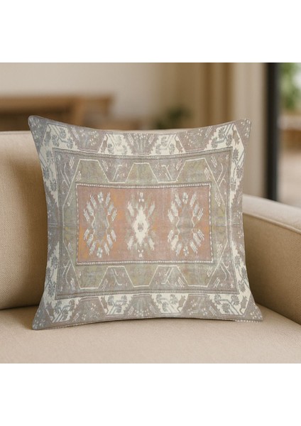 Vintage Halı Desenli, Çift Yüzlü Kırlent Kılıfı fiyatları