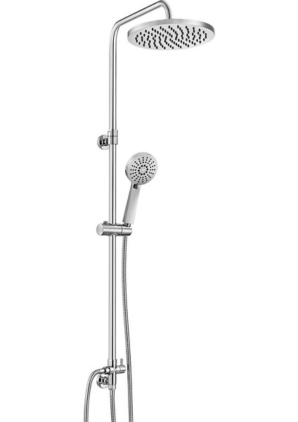 Ayder Banyo Yuvarlak Takım Duş Kolonu Tepe Duş Seti 102158046