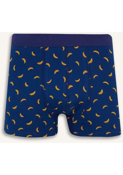 Yeni Sezon Regular Fit Meyve Desenli 3'lü Boxer