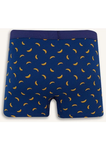 Yeni Sezon Regular Fit Meyve Desenli 3'lü Boxer