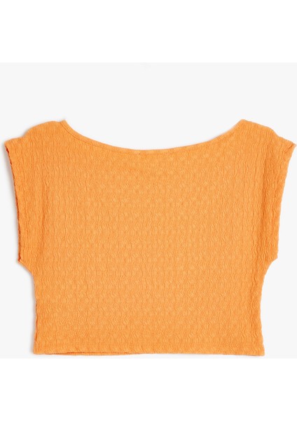 Yeni Sezon Bürümcük Tişört Slogan Baskılı Kısa Kollu Bisiklet Yaka Slim Fit fiyatları