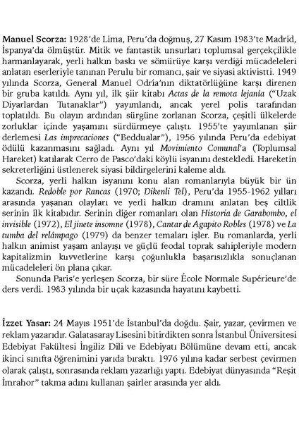 Dikenli Tel - Manuel Scorza