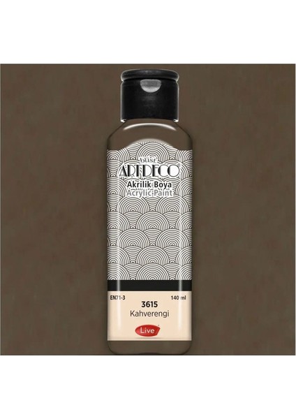 Akrilik Boya 140ML Kahverengi 3615