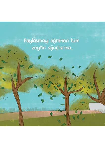 Paylaşmayı Öğrenen Zeytin Ağacı Hikaye Kitabı