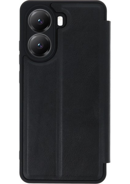 Xiaomi Poco X7 Pro Kılıf Flip Cover - Siyah Bstmy