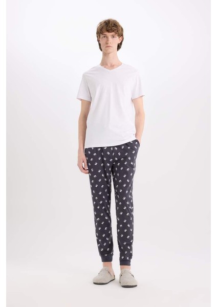 Yeni Sezon Regular Fit Desenli Cepli Pijama Altı fiyatları