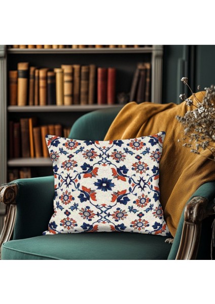 Geometrik Optik Desenli Kırlent Kılıfı fiyatları