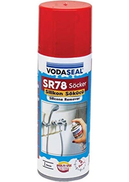 Sr 78 Söcker -Silikon Sökücü - Pas - Küf - Mantar - Etiket - Boya Genel Amaçlı 200 ml