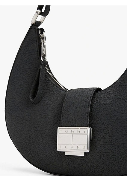 Tjw Crush Shoulder Bag Kadın Siyah Omuz Çantası AW0AW17539BDS fırsatları