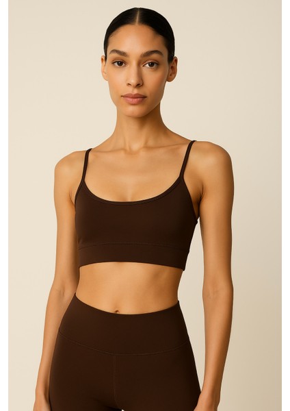 Ince Askılı Toparlayıcı Spor Büstiyer