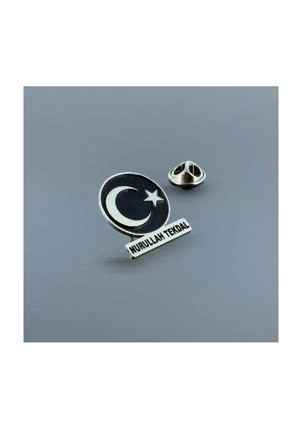 Harfli Yaka Rozeti ( 925 Ayar Gümüş Size Özel Harfler )