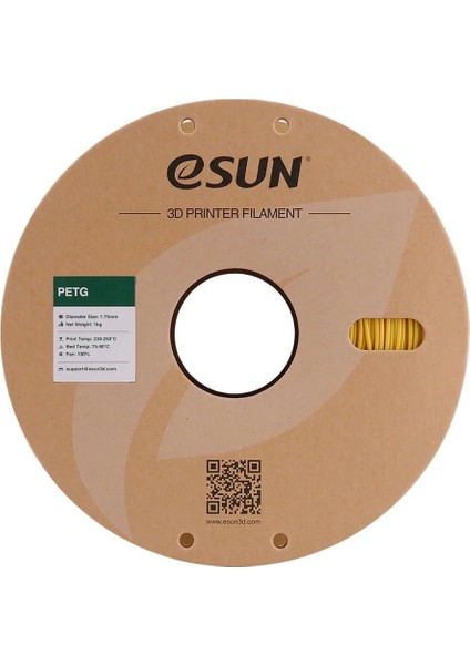 Petg Filament Altın 1.75MM 1kg