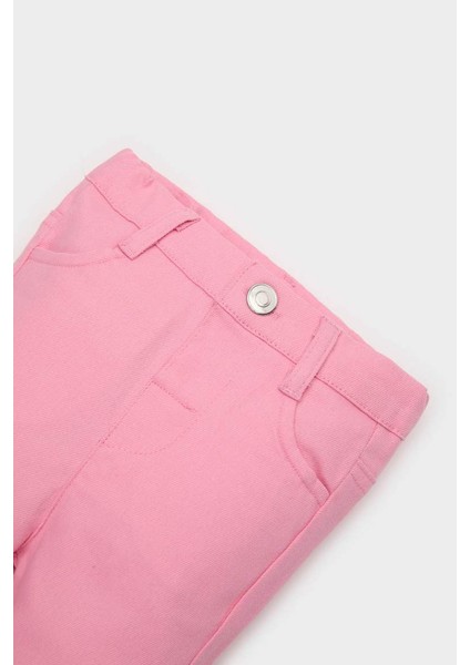 Yeni Sezon Kız Bebek Flare Fit Ispanyol Paça Gabardin Pantolon fiyatları